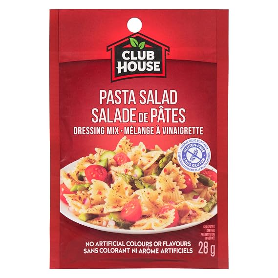 Club House, Pasta Salad Dressing Mix, 28g/1 oz., (Imported from Canada)