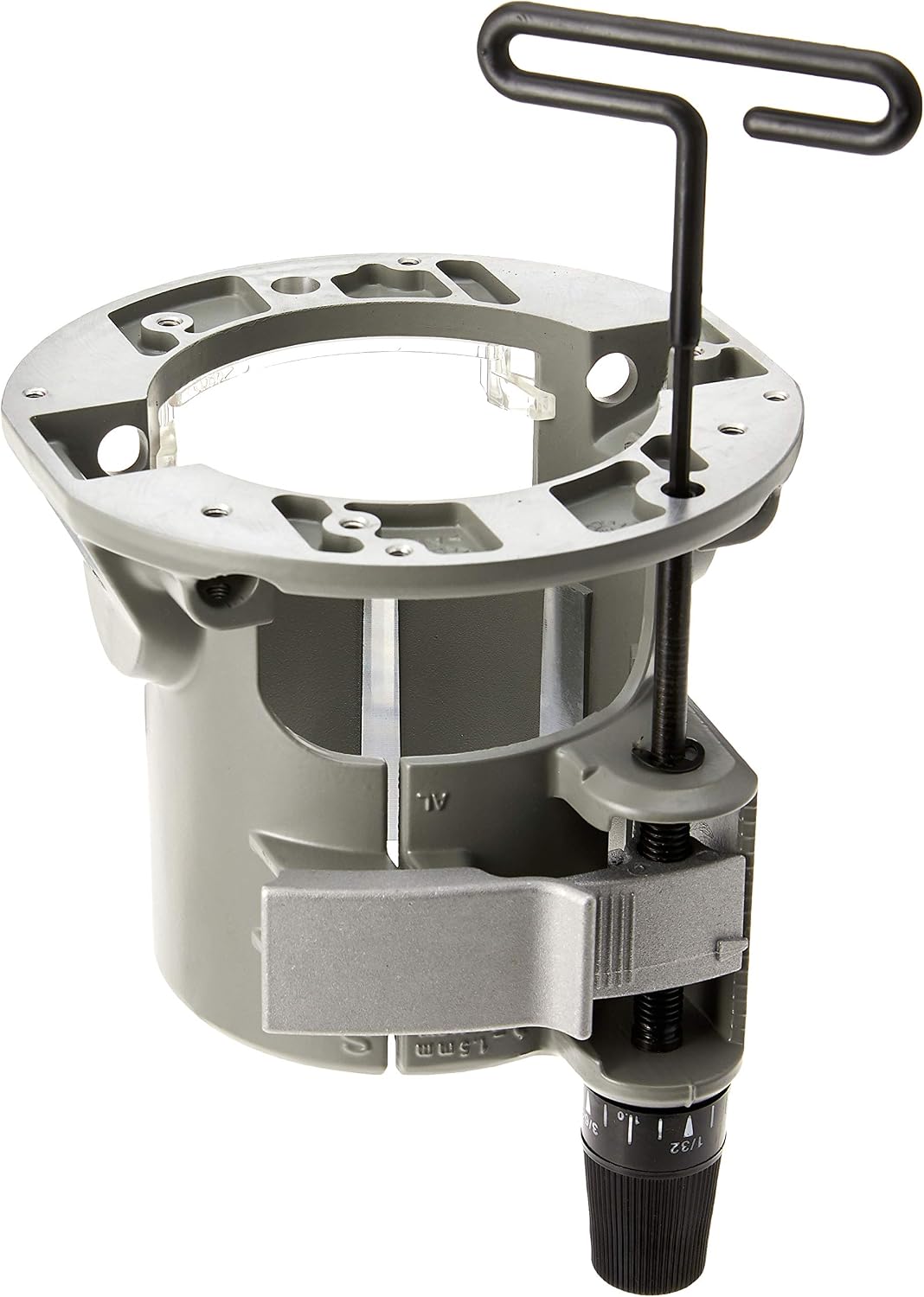 BOSCH RA1165 Under-Table Router Base with Above-Table Hex Key, Silver