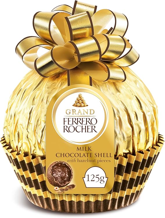 Ferrero Grand Rocher Gift Milk Chocolate and Hazelnut 125g