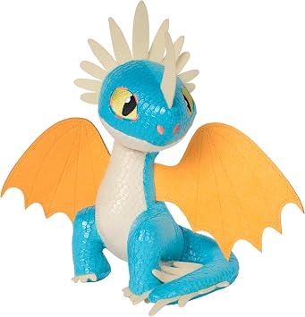 DreamWorks Dragons How to Train Your Dragon, Deadly Nadder Plush Toy, 8 Dragon Stuffed Animal, Kids Toys for Boys Ages 4 and Up
