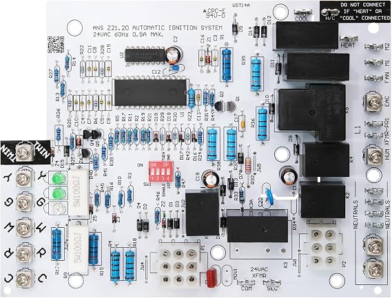 Upgrated 1012-920A Control Board, 62-24084-82 Furnace Electronic Control Board, Replace for Rheem Ruud 62-24084-82, 62-24084-02, 1012-920A,62-24084-01