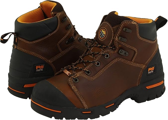 Timberland PRO Men's Endurance PR Waterproof Steel Toe Work Boots