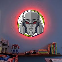 Themed Transformers Megatron LED Backlit Wallpop