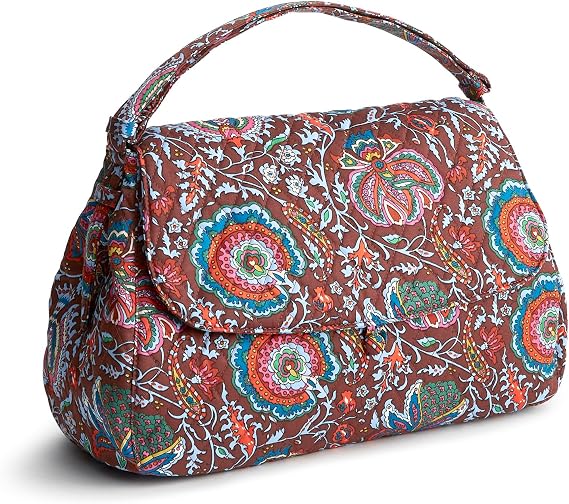 Vera Bradley Women's Premium Cotton Rothvale Shoulder Bag