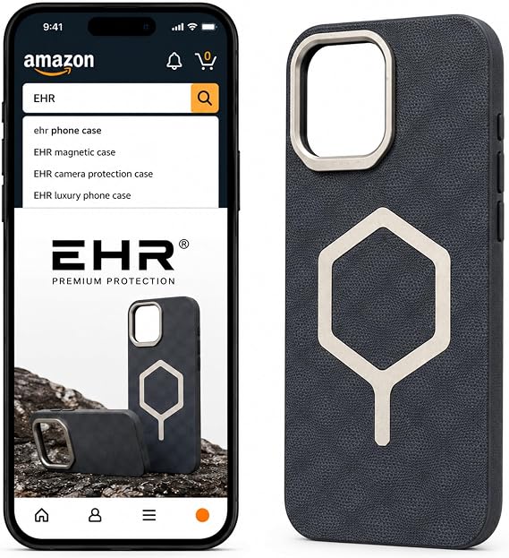 Ehr. iPhone 15 Pro Max ile Uyumlu Magsafe Wireless Şarj Özellikli Kamera Korumalı Beats Süet Desenli içi Kadife Silikon Arka Kapak (Gri, iPhone 15 Pro Max)