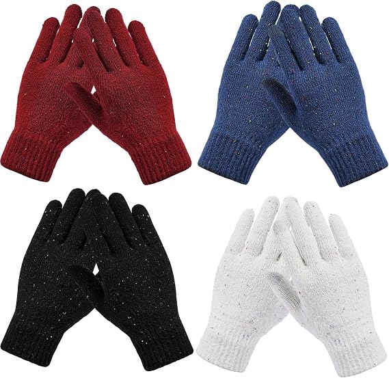 Winter Gloves for Women - Winter Gloves with Touchscreen Fingers