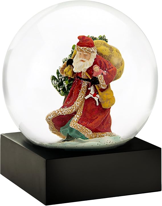 CoolSnowGlobes Saint Nick Cool Snow Globe