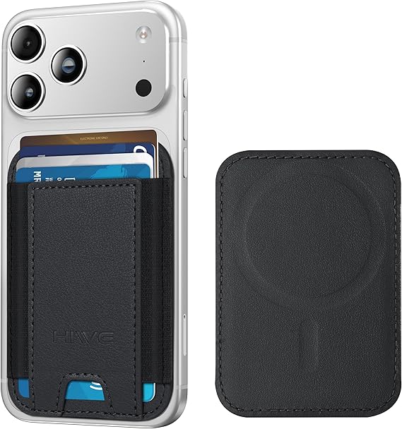 HiWe for MagSafe Wallet, 7 Cards Holder, RFID Blocking, Stronger Magnets
