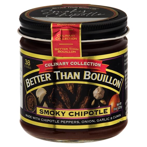 Better Than Bouillon Smoky Chipotle Base, Culinary Collection, Makes 38 Cups of Broth, 8 oz