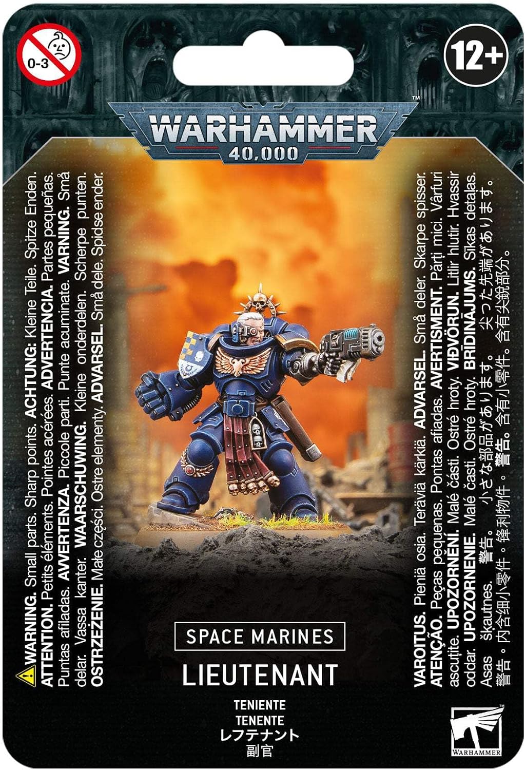 games workshop - warhammer 40000 - space marines: lieutenant 2023 edition