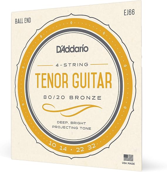 D'Addario EJ66 Tenor Guitar Strings 10-32