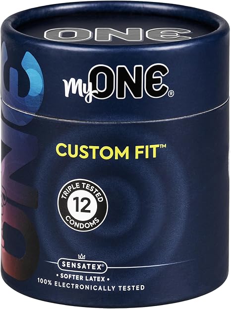 MyONE Custom Fit Snug Sized Condoms Tailored Width & Length Max Pleasure Triple Tested Softer Latex Lubricated Nontoxic Vegan Non-GMO 45D: Width 45 mm (45) Length 132 mm (D)
