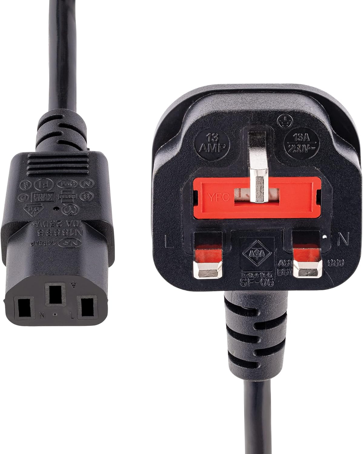 AC IN Power Cord Outlet Socket Cable Plug Lead for Uline LAC-1260 LAC1260 Digital Counting Scale