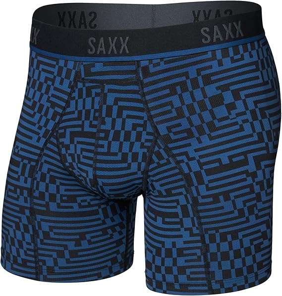Underwear Men's Boxer Shorts – Vibe Boxer Shorts with Built-in Ballpark Pouch Support – Underwear for Men, Core