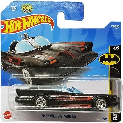 Hot Wheels 2022 Batman 45 1:18 Scale Batmobile - Boys, Children Aged 6-9