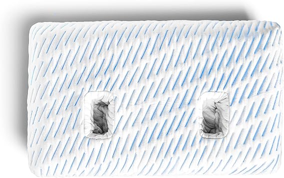 BLISSBURY Ear Hole Pillow CASE (Cool-to-Touch)