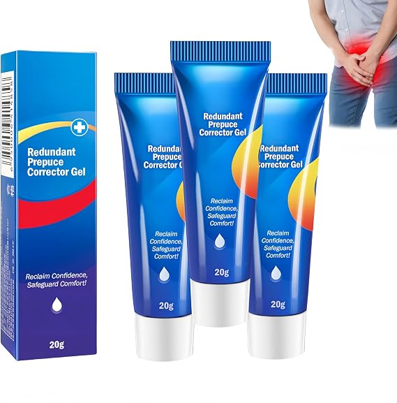 Phimosis Cream for Adults, Natural Phimosis Correction Gel, Gentle Easy Recovery, Redundant Pre-Puce Gel (3PCS)