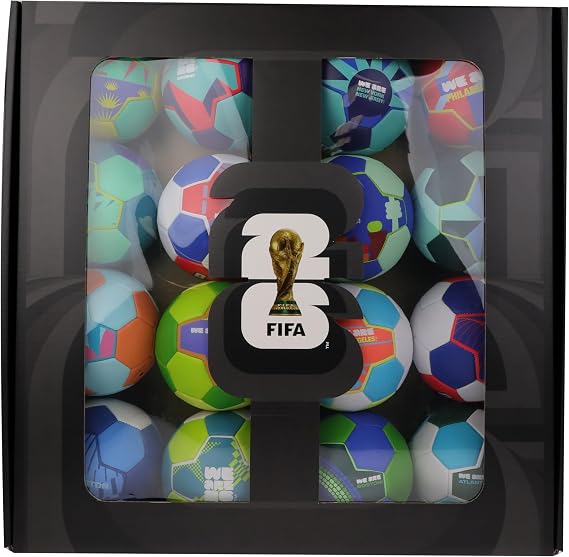 Capelli Sport FIFA World Cup 26TM Host Cities Soccer Ball Set - 16 Balls - Size 1
