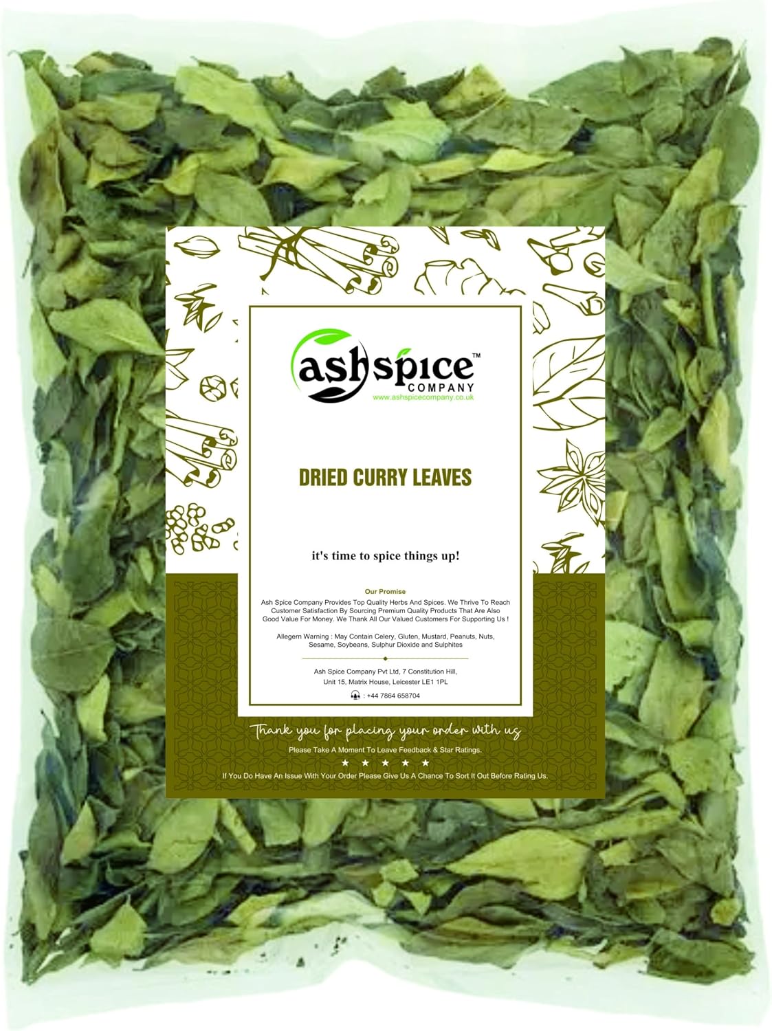 Dried Curry Leaves Premium Quality Free UK P&P (10g)