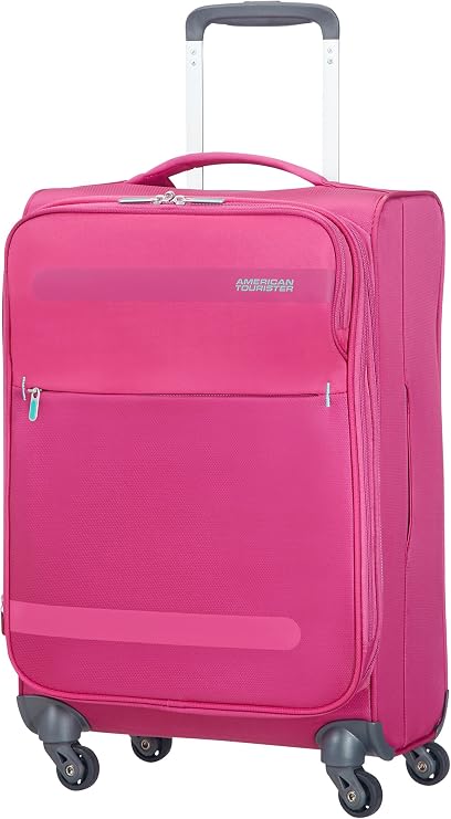 American Tourister - Herolite Super Light Spinner 55 cm EXP, Bubble Gum Pink