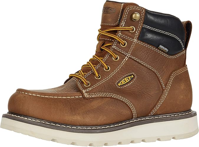 KEEN Utility Cincinnati 6" Waterproof (Soft Toe) Belgian/Sandshell 10 D (M)