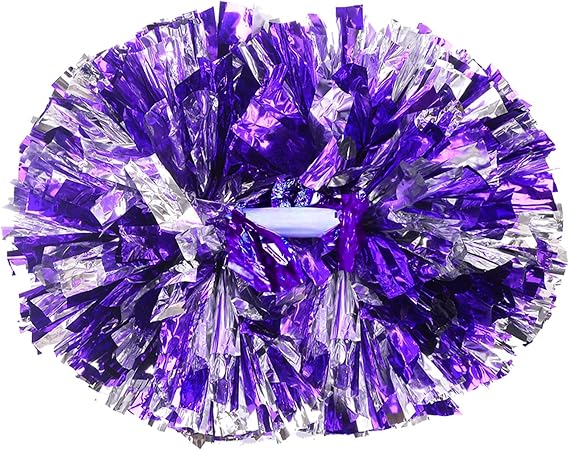 Cheerleading Pompoms for Sports Party Dance Team Accessories Cheering Squad Spirit (A-11)