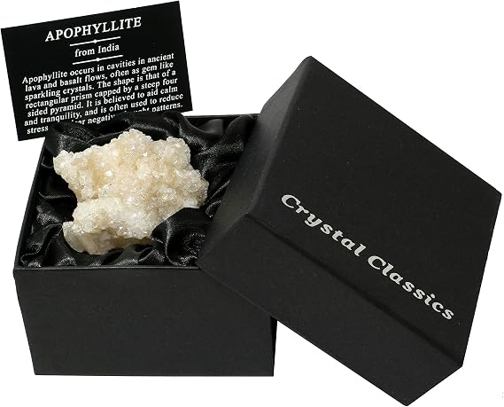 Apophyllite Cluster Gift Box - Small
