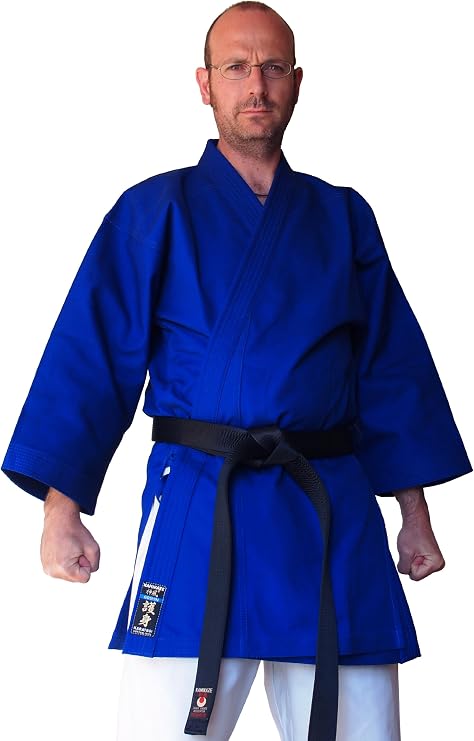 Kamikaze America-Goshin Karate Gi Jacket Only Blue 100% Cotton