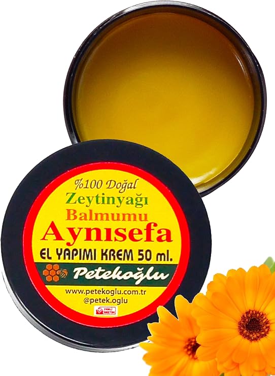 Petekoğlu (50ML) Aynısefa Balmumu Zeytinyağlı Krem El Yapımı%100 Doğal