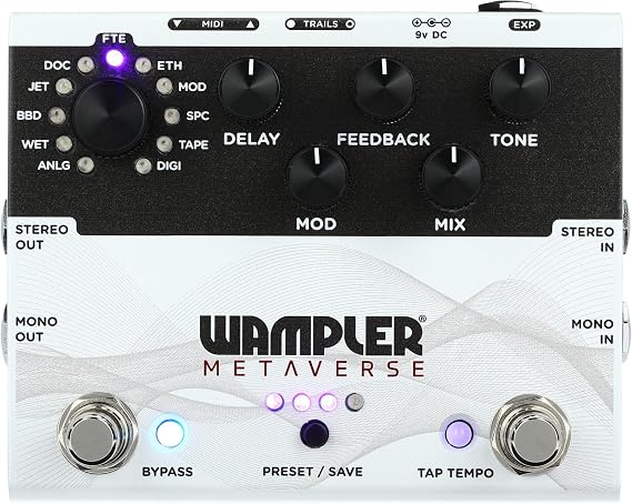 Wampler Metaverse Multi Delay with MIDI