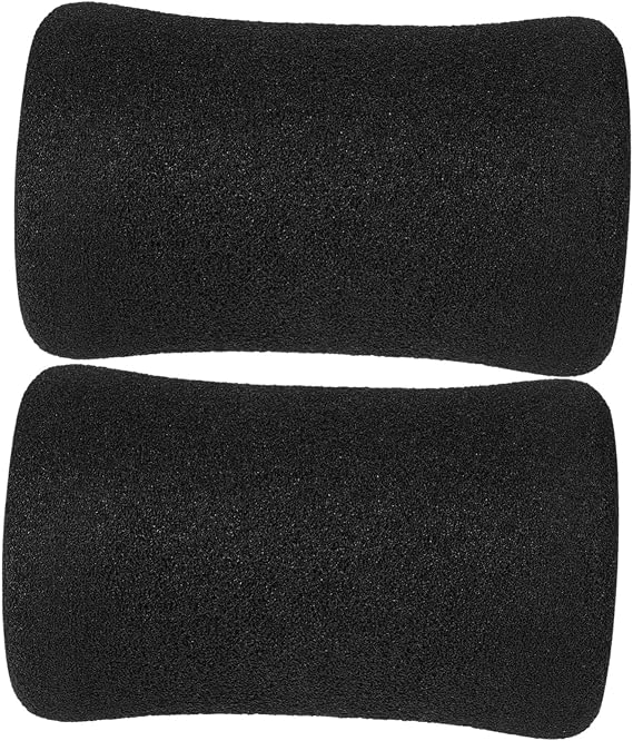 SUPVOX Gym Replacement Parts Foam Pads for Leg Extension Machine Comfortable Cushion Covers for Exercise Equipment Support Sleeves 5.31X2.95X2.95In