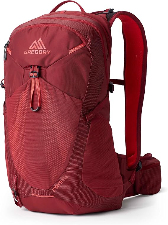 Gregory Maya 20L Women's Day Hiking Backpack, Plus Size, Iris Red