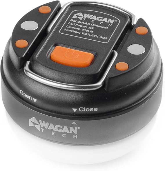 WAGAN 4301 #Camplites Dome Lantern Flashlight LED for Camping, Hiking, Emergencies