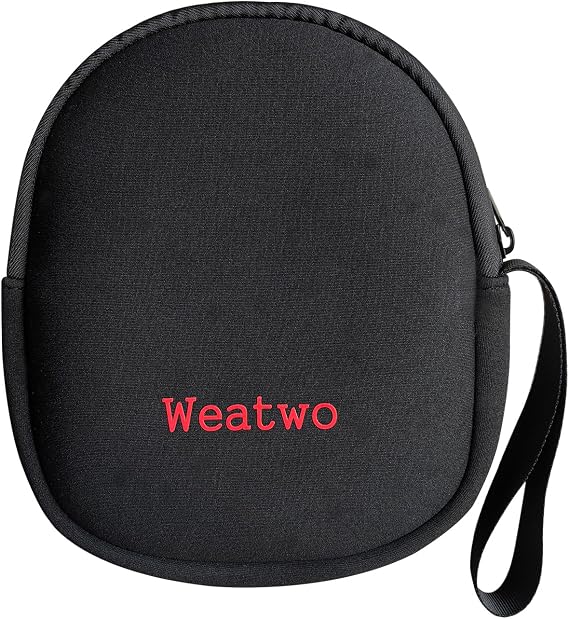Headphone Bag for Travel Carrying, Lightweight Headset Storage Case | Pouch for Foldable Over Ear Headphones/Neckband Earbuds Compatible with Sony, JBL, Beats, Bose, Skullcandy, Plantronics