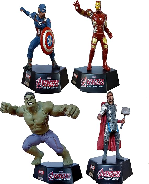 Marvel Avengers Titan Hero Series 4 Pack Captain America Thor Hulk Iron Man