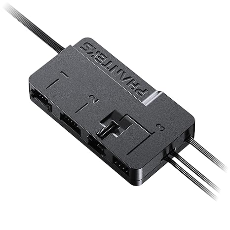 Phanteks Nexlinq Hub V2, Fan & Lighting Control Windows App, Multiple Channel Output, Black