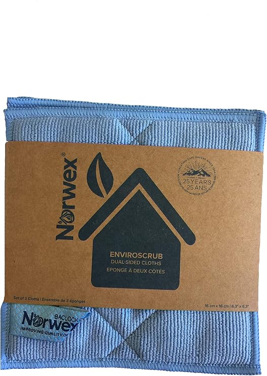 Norwex Enviro Scrub, (Blue) Pack of 3