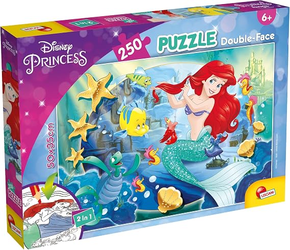 Liscianigiochi 91706 Disney Puzzle Df Plus 250 Ariel