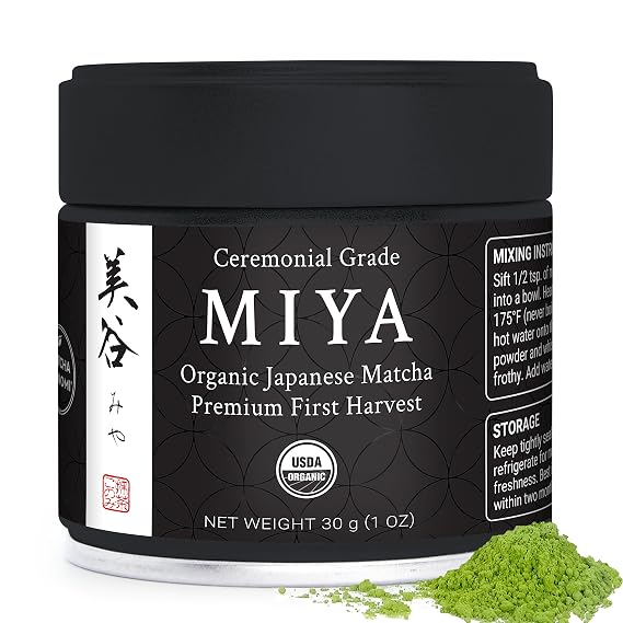 Miyazaki Matcha 30g (1 oz) - Organic Premium Ceremonial Japanese Matcha