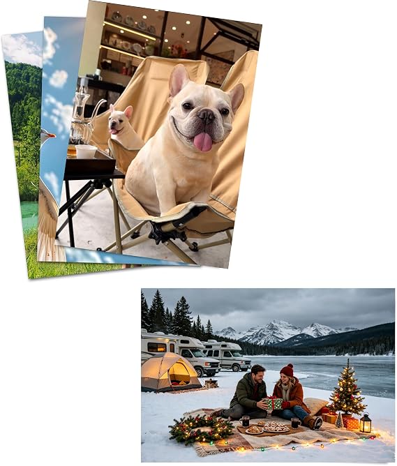 Custom Photo Prints(10pcs, 4"L x 6"W) - water resistant - Standard Size - Glossy