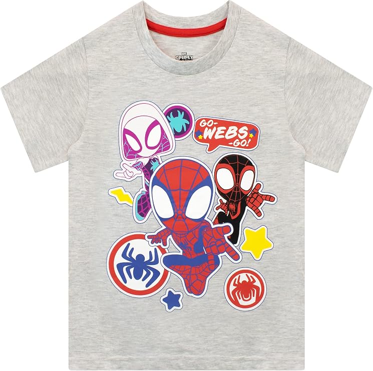 Marvel Boys T-Shirt Spiderman
