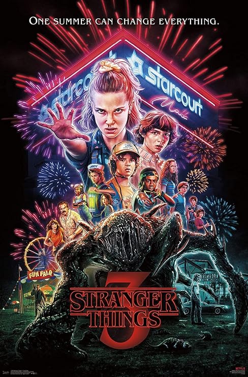 Trends International Netflix Stranger Things: Season 3 - One Sheet Wall Poster, 22.375" x 34", Unframed Version