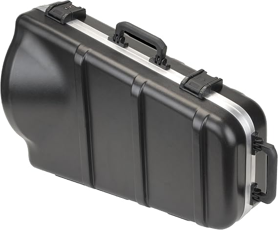 SKB Euphonium Case | rugged hardshell exterior, secure locking latches, cushioned snug interior, band and orchestra ready, easy carry storage