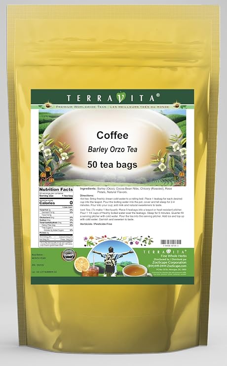 Coffee Barley Orzo Tea (50 tea bags, ZIN: 550130)