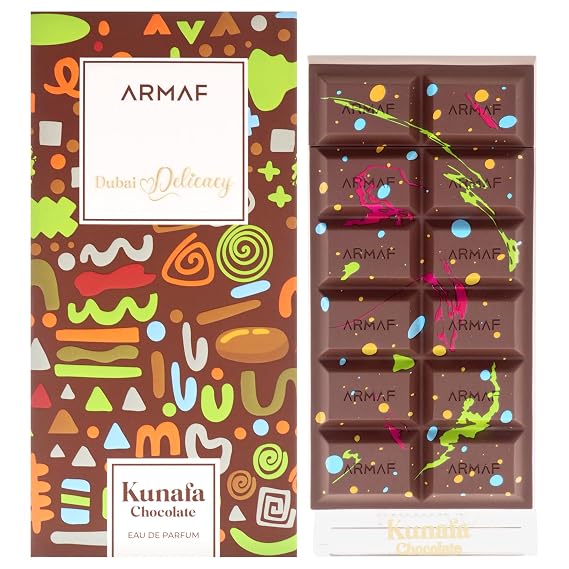 Armaf Parfums Kunafa Chocolate Chocolat Pistache EDP Unisex 2.37 Fl Oz