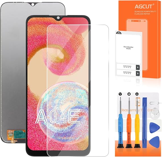 for Samsung Galaxy A04E Screen Replacement for Samsung A04E LCD Display SM-A042F SM-A042M Screen Replacement Digitizer Touch Assembly Repair Parts