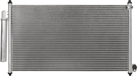 SCITOO 3965 Air Conditioning A/C Condenser for Honda & Acura Model | Direct Fit A/C Condenser Compatible with Civic 1.5L/1.8L/2.4L 2012-2015 & Acura ILX 1.5L/2.0L 2013-2015, 2.4L 2013-2018