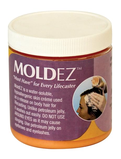SM300101W Hypo-Allergenic Water Soluble Mold Release Cream, 8 oz. Size, 3.25" Height, 3" Width, 2.23" Length