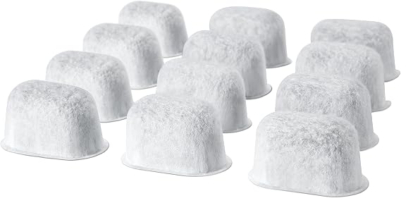 Premium 12-Pack Replacement Charcoal Water Filters for Keurig Coffee Machine | Fits K-Supreme, K-Slim, K-Express, K-Classic, K-Duo, K-Elite, K-Select, K-Cafe, K-Compact, 2.0 and 1.0 Brewers