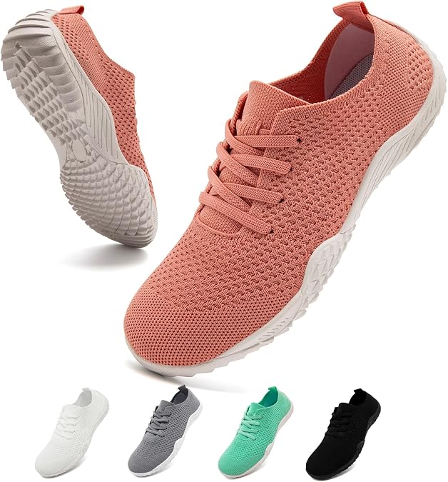 WCIDFY Barefoot Shoes Women Zero Drop Walking Shoes Minimalist Sneakers